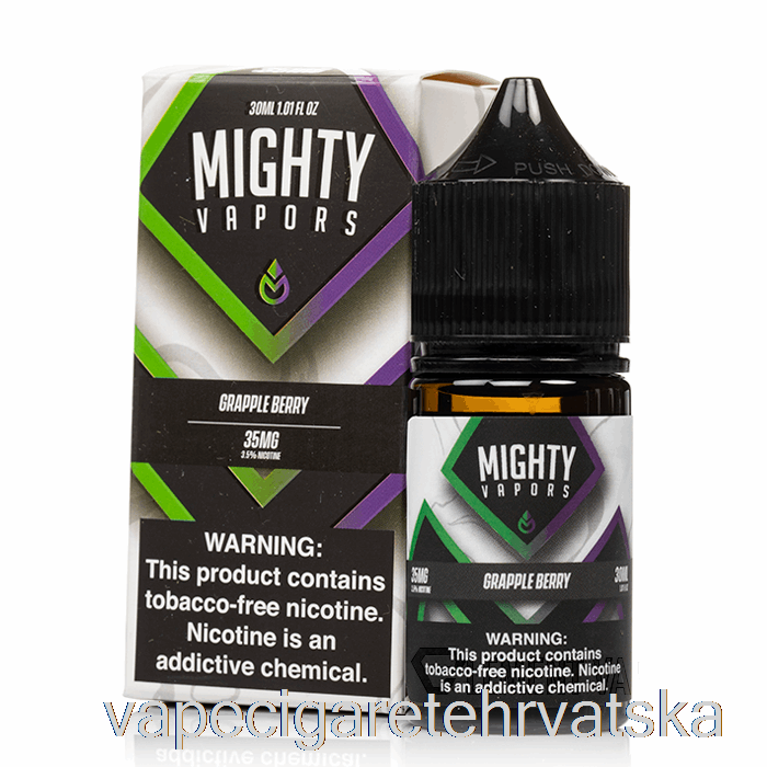 Vape Hrvatska Grapplebery - Moćne Pare Soli - 30ml 35mg